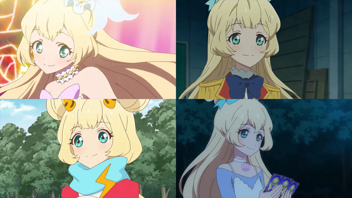 雲*云様 アイカツオンパレード　白鳥ひめ　キャラ違い candyrainbow on X: 