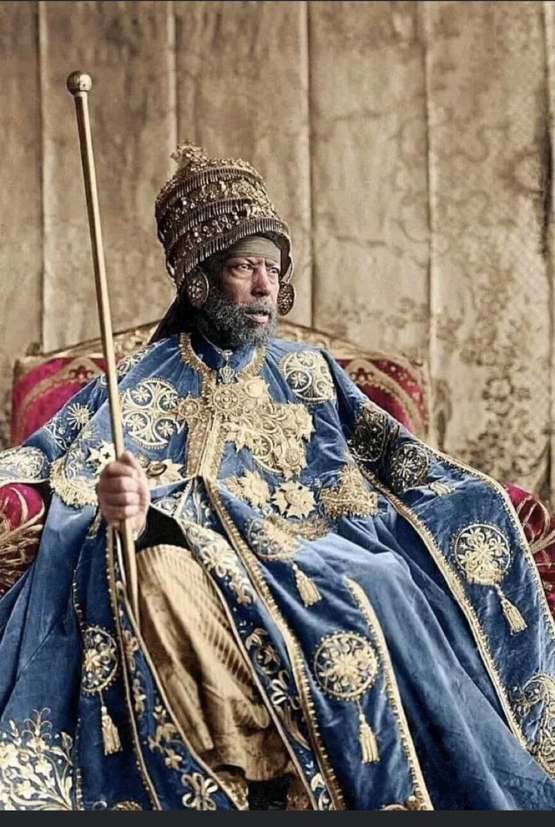 Emperor Menelik #Adwa = Black Power!