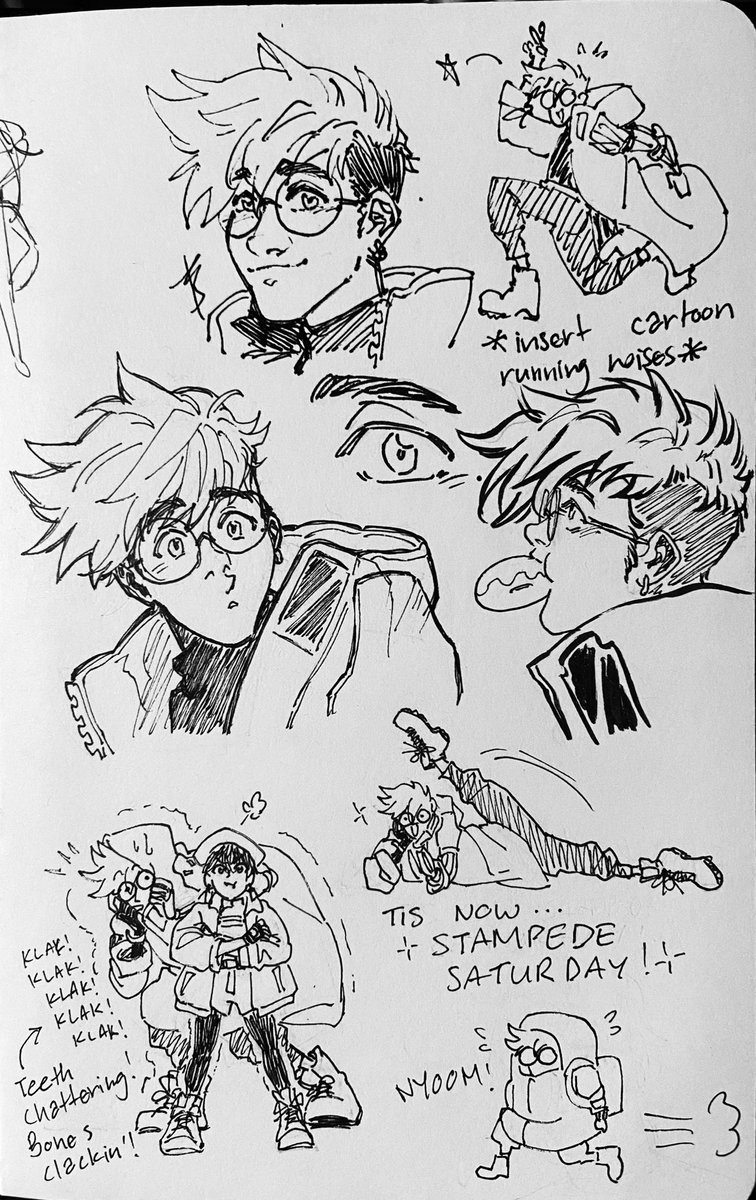 T… There is now… more of them …….

#TRIGUNSTAMPEDE #TRIGUN