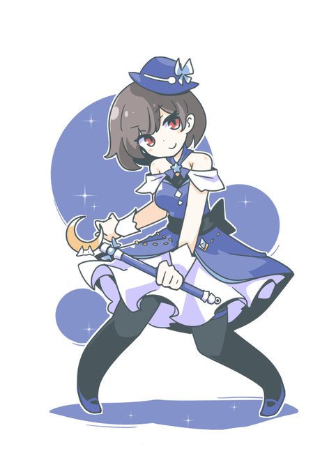 (お題箱)新シェル姿のタテハチャンをお願いします! and 新シェル魔法少女の立羽ちゃん 