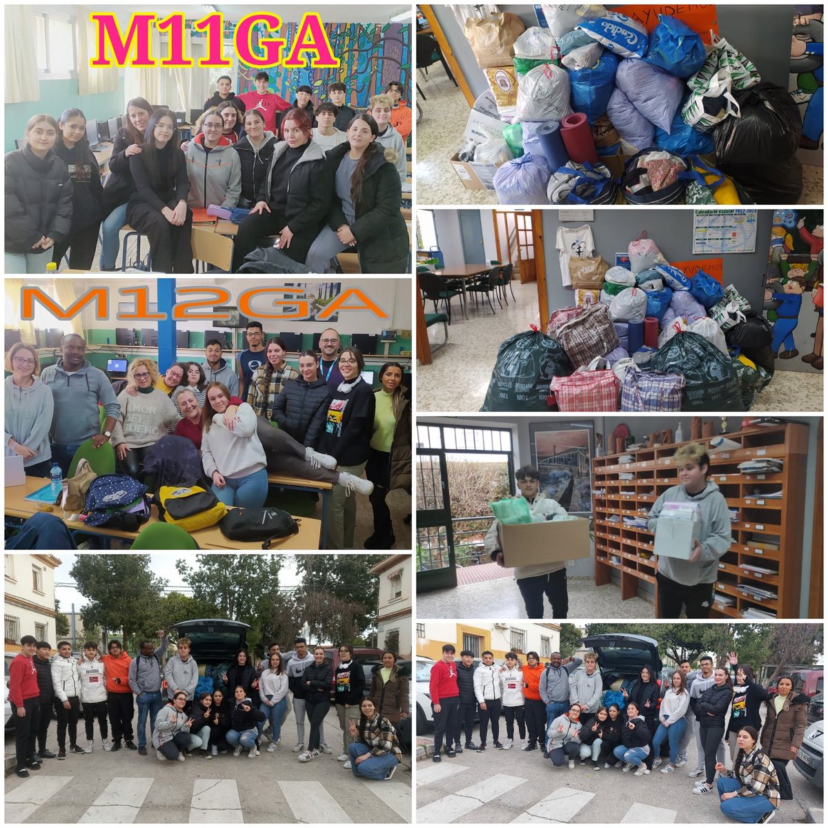 IESJesusMarin's tweet photo. ❤️ POLITÉCNICO SOLIDARIO | #Ayer por la mañana, nuestros alumnos de #GestiónAdministrativa vuelven a ofrecer su ayuda para cargar el coche de un profesor con todas las bolsas donadas de ayuda a #Turquía - #Siria (gestionado por #ASAEC)🙏
#EquipoPolitecnico
#PolitecnicoMalaga https://t.co/7dhB6wZcgB
