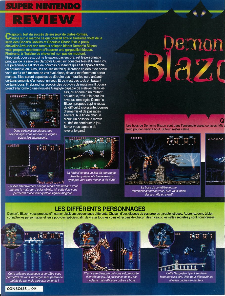 AllmightoFranky's tweet image. Et pour terminer du test avec #DemonsCrest sur #SuperNintendo et #ClockWorkKnight que j&apos;avais apprécié sur la #Saturn de #SEGA!!