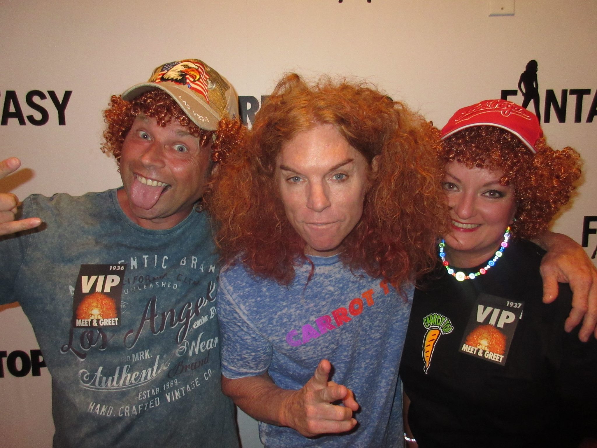 Happy Birthday to Las Vegas comedian, Carrot Top. Wishing him a wonder-filled day :) 