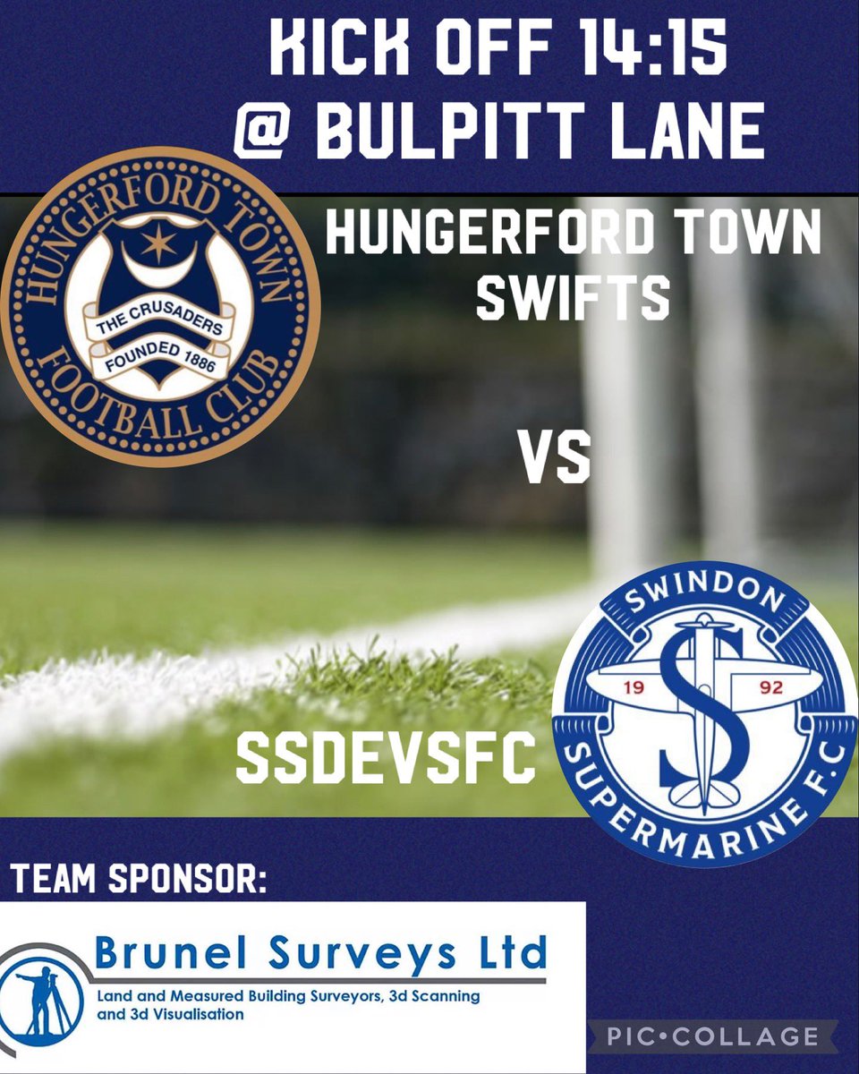 MATCH DAY

⚽ <a href="/htfcswifts/">Hungerford Town Swifts</a> vs <a href="/SSDEVFC/">Swindon Supermarine Development FC</a>
📅 Saturday 25 February 2023
⏰ 2:15pm
🏆 <a href="/HellenicLeague/">Hellenic League</a> Div 2 South
🏟 Bulpitt Lane