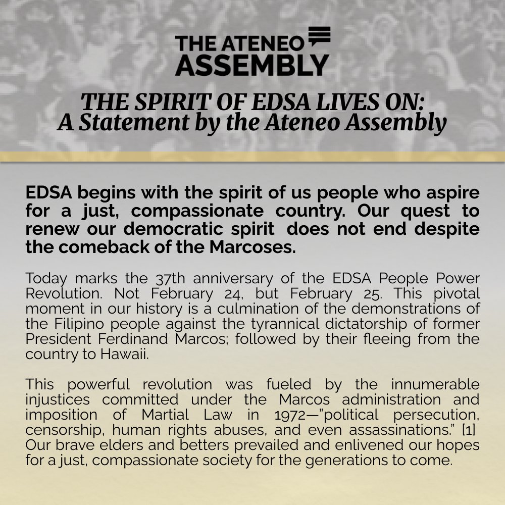 The Ateneo Assembly tweet media
