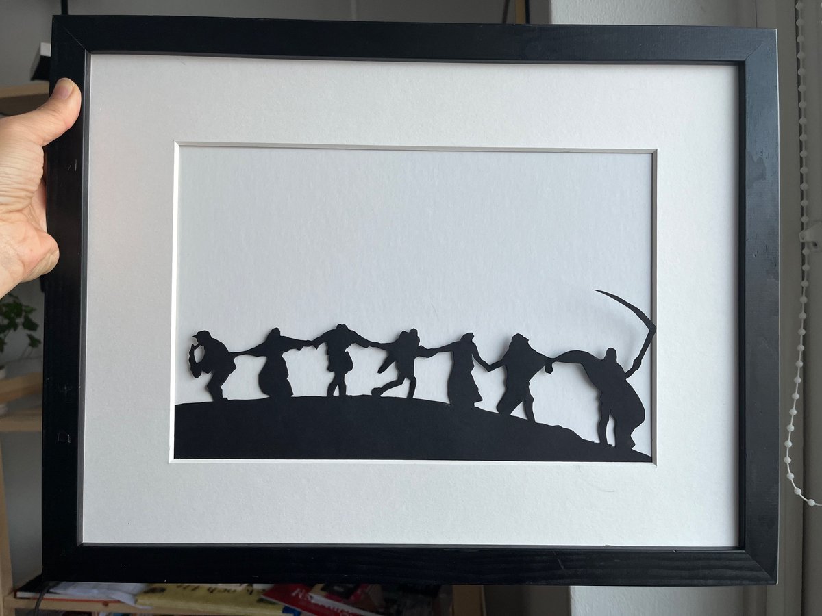 sumeru0615's tweet image. Paper cutting 

#theseventhseal