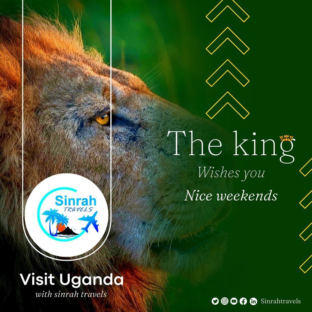 King Mophasa wishes you a nice weekend #StandWithUkraine