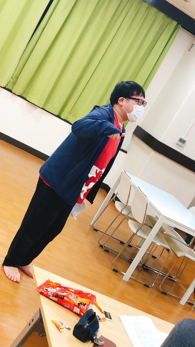 megane511's tweet image. 今日も稽古でしたー。
頭がパニック。

あ、安定のハダシだよ！！！

#じょうりくしっぱい
#SETHUGU
#GTJ
#寒く無いぜ