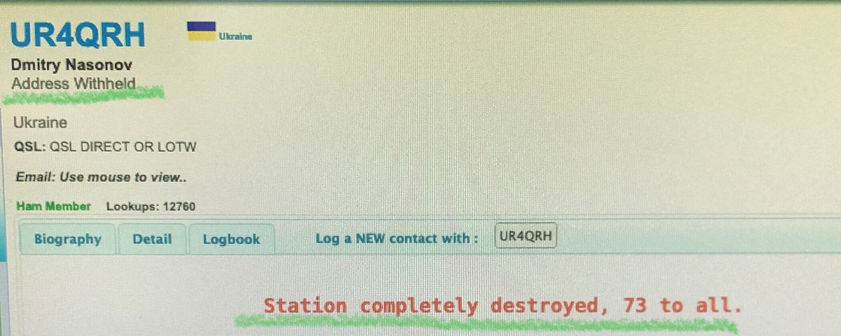 EB1B_'s tweet image. Con las redes de telecomunicacion de su zona destruidas y hasta su estacion borrada del mapa, un radioaficionado tardará poco, en volver a hacerse oír si dispone de unos medios mínimos a su alcance, como lo demostró hoy el QSO en satelite con Dimitri, cerca del río Nieper