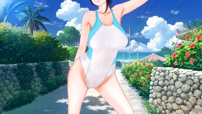 AVの競泳作りたくていじくってるけど難しいな 