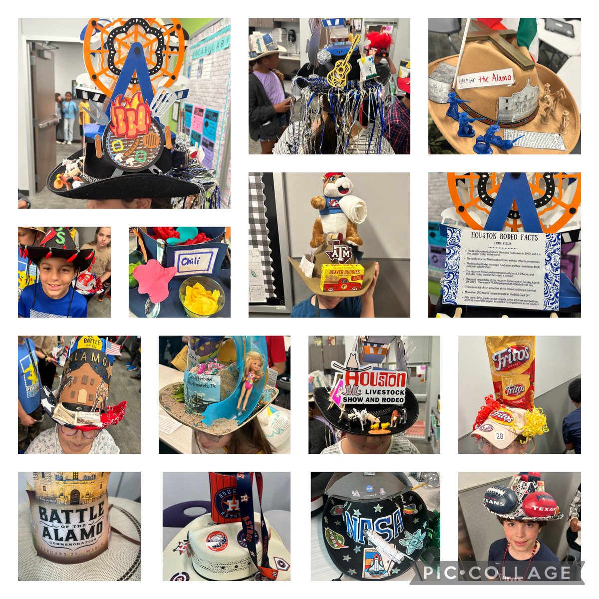 Go Texan Day fun! 🤠 Our 4th graders did an awesome job showcasing their Texas hats in our very first Texas Hat Parade! 🤠 #OwlAboutTheBest