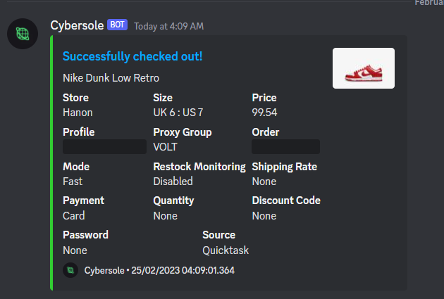 Success posted in Invicta