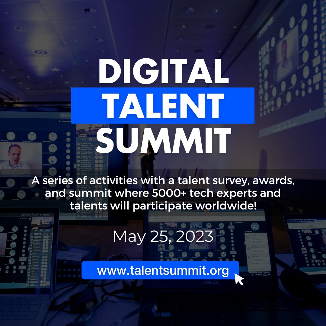 Join us for the Digital Talent Summit! Explore the latest trends and insights in the tech industry and get a chance to share your preferences with top employers in Europe by participating Global Talent Survey 🌟Take your seat now 👉🏼 talentsummit.org #TechIndustry #ai