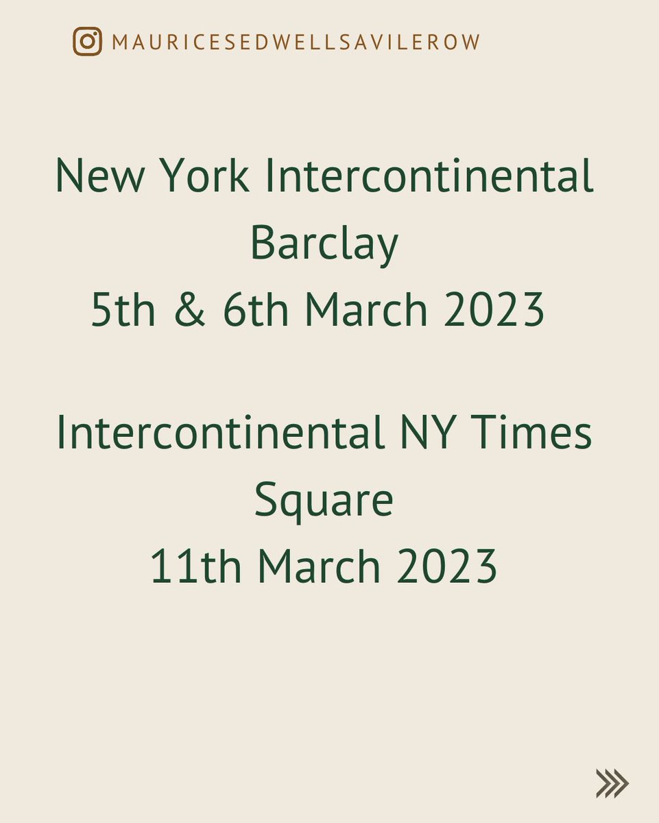 Ultra Bespoke Tailors USA East Coast Tour