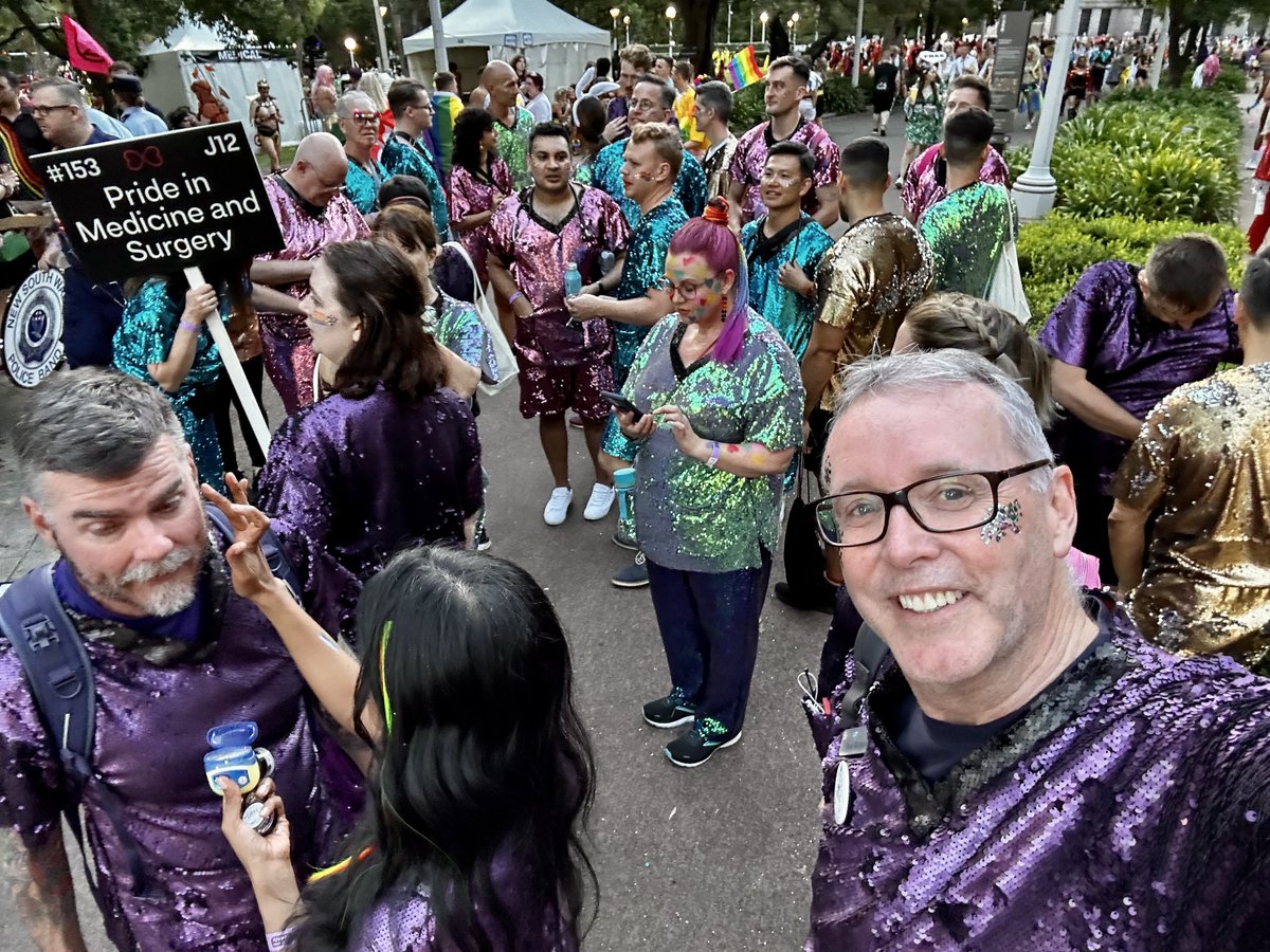 Our CEO <a href="/PaulWappett/">Paul Wappett</a> is ready to go with the Pride in Medicine crew! Stay tuned for the fabulous float! #PrideinMedicine #SydneyWorldPride