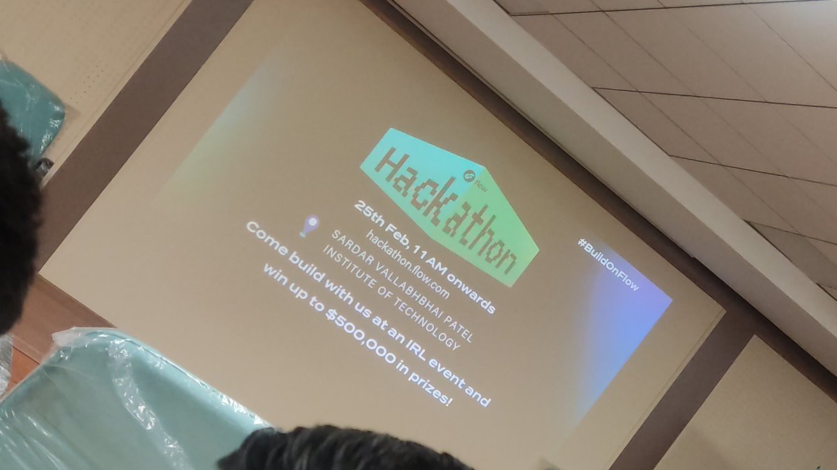 DhruvItwala's tweet image. I just attended the @flow_blockchain event and I&apos;m blown away by the potential of this technology. From web3 to the endless possibilities. It was great to hear from amazing experts and connect with other enthusiasts. Can&apos;t wait to see where this goes! @girlscript1 #BuildOnFlow