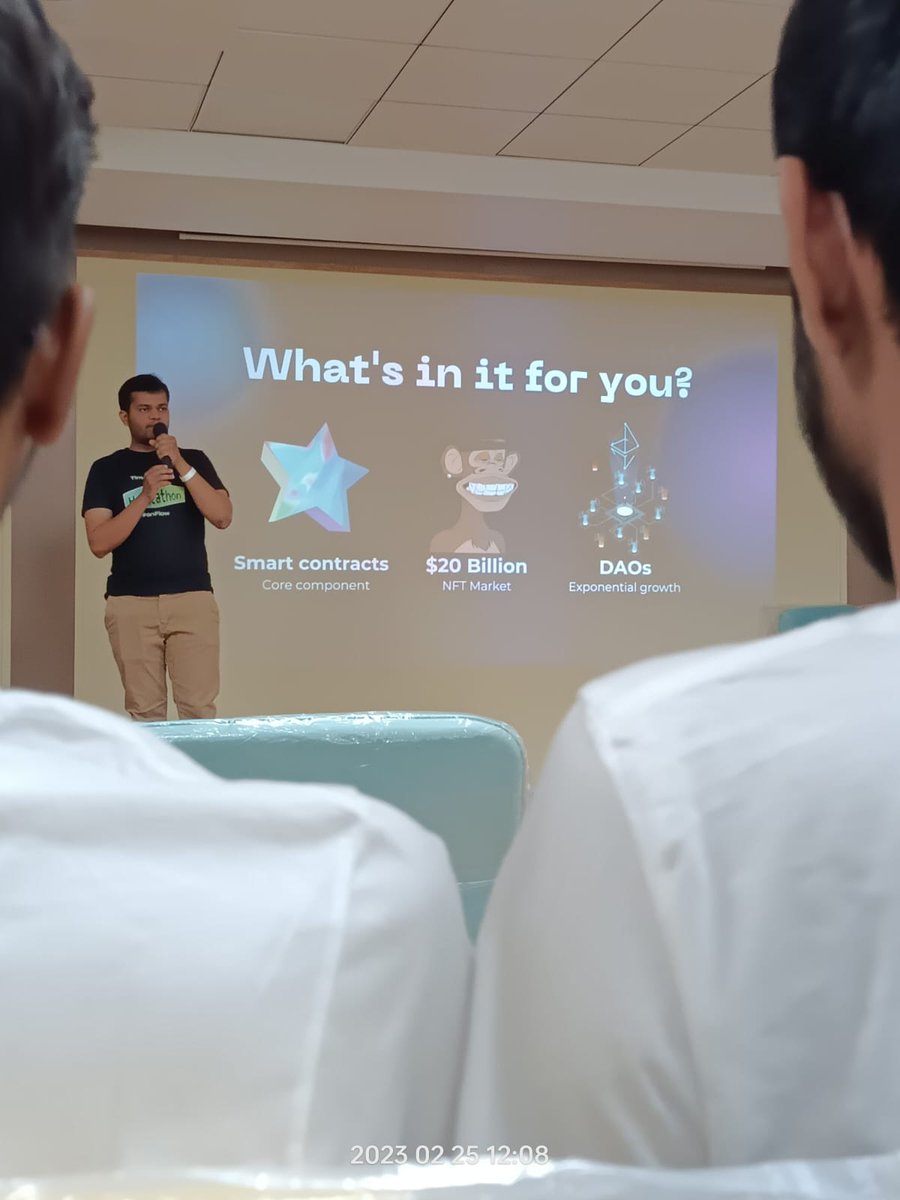 DhruvItwala's tweet image. I just attended the @flow_blockchain event and I&apos;m blown away by the potential of this technology. From web3 to the endless possibilities. It was great to hear from amazing experts and connect with other enthusiasts. Can&apos;t wait to see where this goes! @girlscript1 #BuildOnFlow