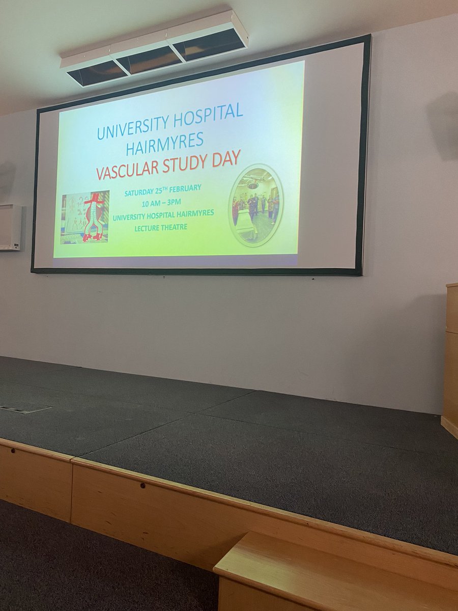 Shaping up to be a great day! #UHH #Vascularstudy