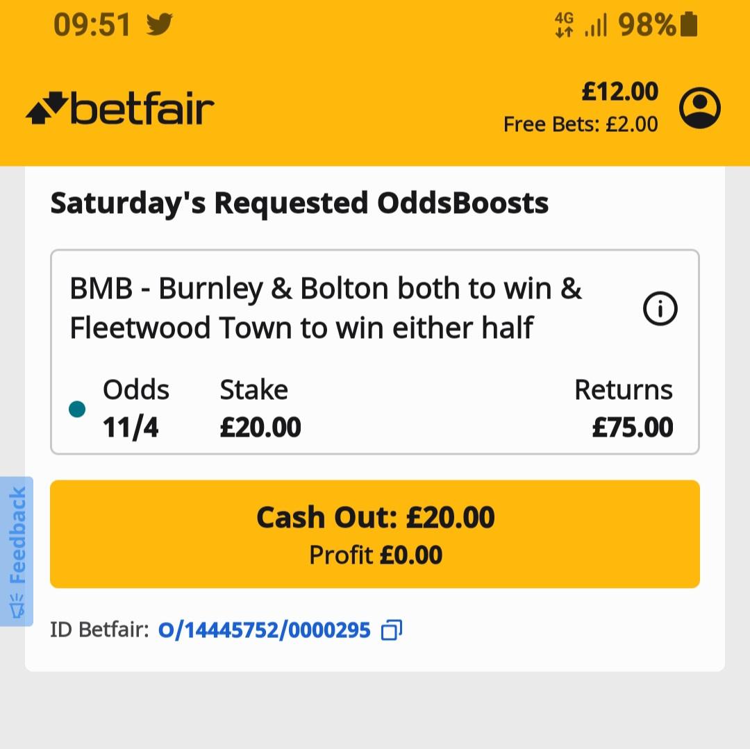 Jamesburnle7's tweet photo. @BadManBetting Pretty sure are chances are huge again today on the boosted treble. A massive 11/4 or 2.75 👊 https://t.co/ddJaW6UShY