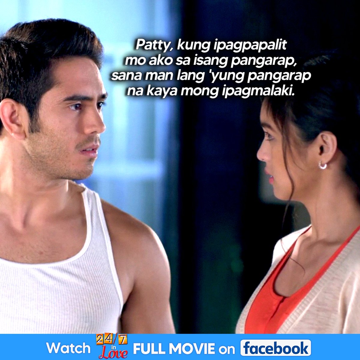 StarCinema's tweet image. Pinagpalit lang💔

Watch '24/7 In Love' FREE FULL MOVIE here: bit.ly/3YFSeNm

#247InLove #KimChiu #GeraldAnderson