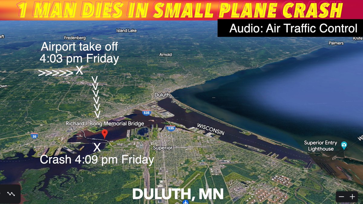 iNewZTV on Twitter "1 Man Dies In Small Plane Crash At Duluth