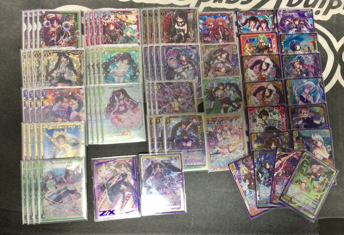 SpringTCG's tweet photo. 【Z/X 非公認大会】
本日開催されたゼクスタ形式の非公認大会の3勝はオーツさんでした！
デッキレシピとコメント頂いたのでご紹介します。

「命削って回してます」

Z/X公認大会ゼクスタは毎週土曜14時開催です。
次回もご参加お待ちしてまーす👍
#ZX_TCG_Deck https://t.co/mckzo2YNSt