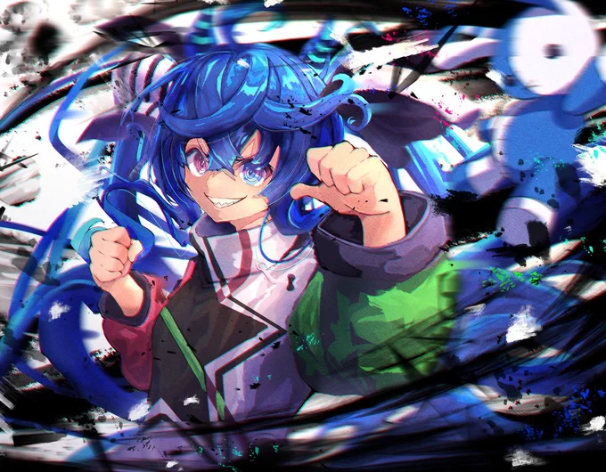 #ウマ娘 #ツインターボ ツインターボ師匠参上!!実装が嬉しくて衝動で描いたイラスト～ 