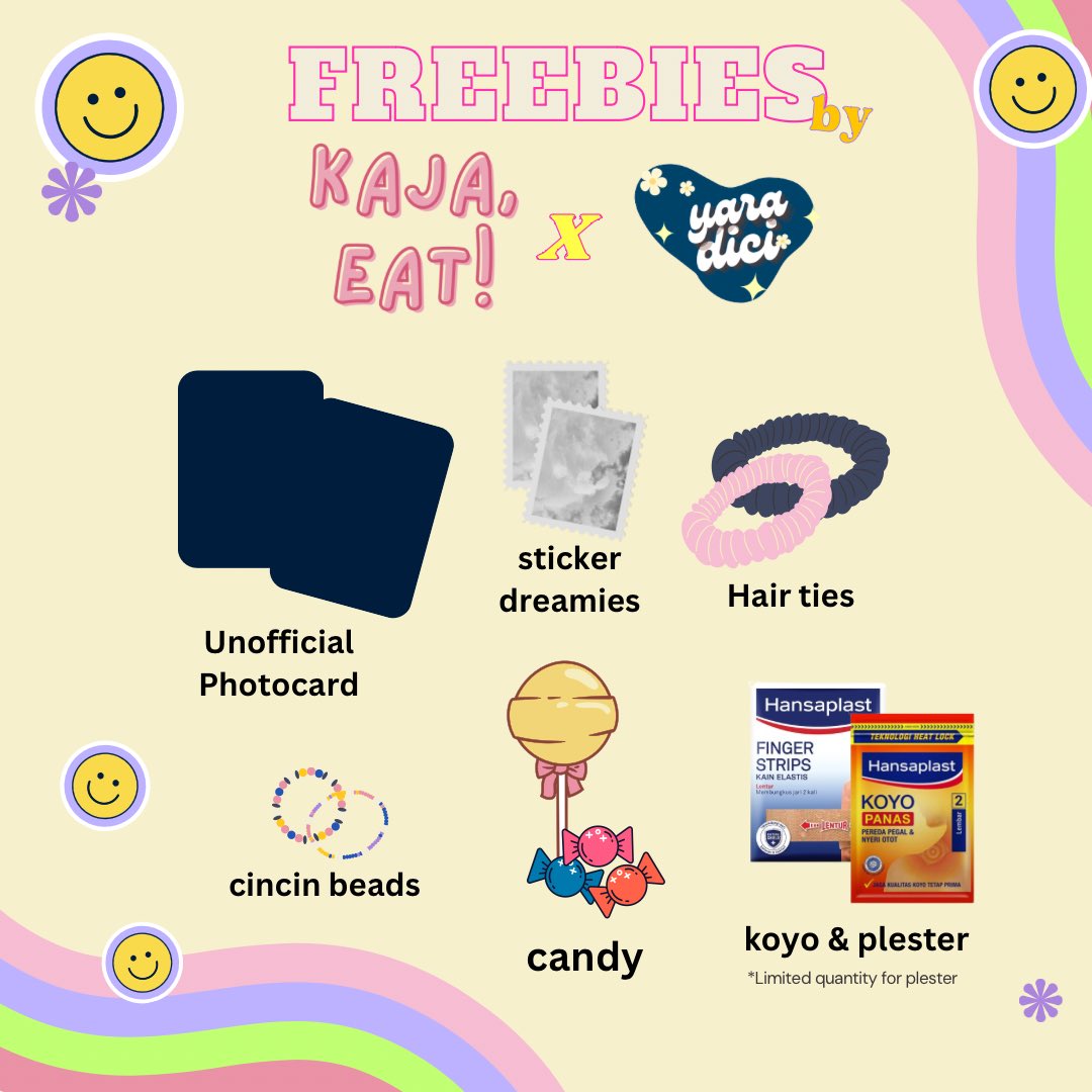 hibinnim's tweet photo. [RT &amp; Like are appreciated]

✨FREEBIES by Kaja Eat! and Yaradici ✨
for DREAMzen at the venue #TDS2inJAKARTA
 
🗓 4-6 March 2023
📍spot and time TBA

‼limited quantity‼️
See you 💚

Details on pict

#THEDREAMSHOW2_in_Jakarta 
#TDS2inJKT 
#THEDREAMSHOW2 #NCTDREAM_THEDREAMSHOW2 https://t.co/NQJv0jNm3S