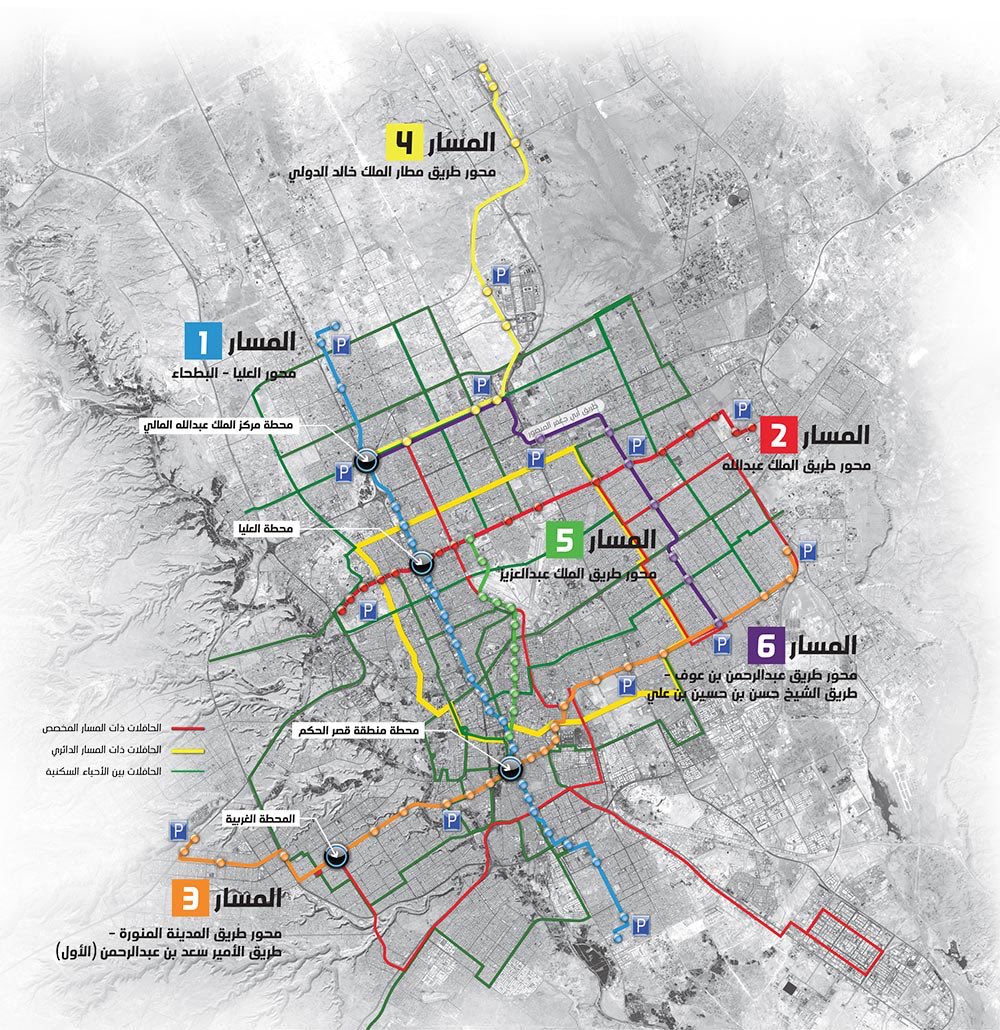 Image Riyadh Metro Orange Line 3, Al-Madinah Al-Munawarah Road – Prince Saad Bin Abdurrahman