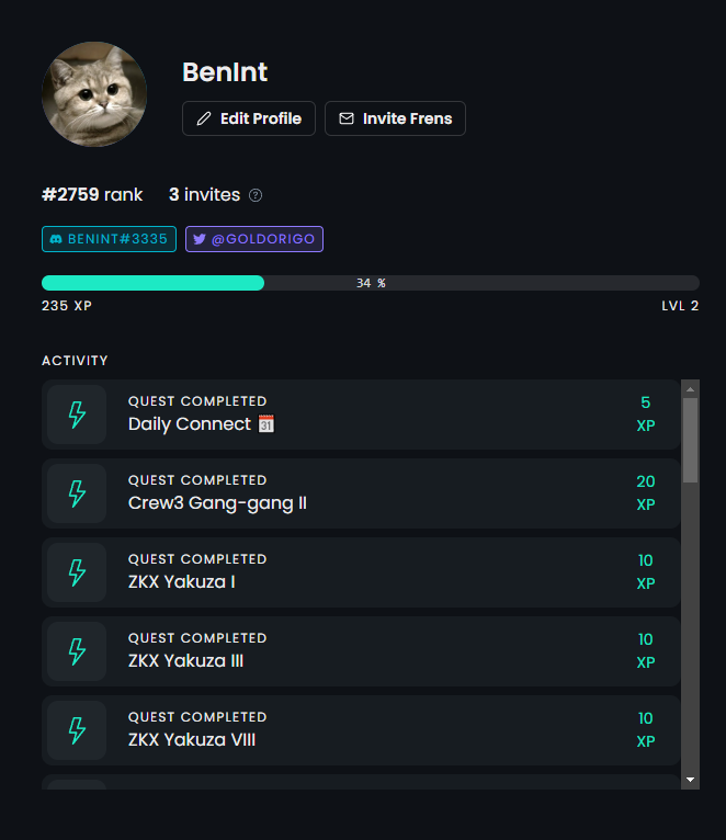GoldOrigo's tweet photo. Dear frends, my rank in the Crew 3 All-Time Leaderboard is #2759🚀🚀🚀@zkxprotocol

Follow me on 
https://t.co/5wf4ox4agV https://t.co/ICuBpUjCR8