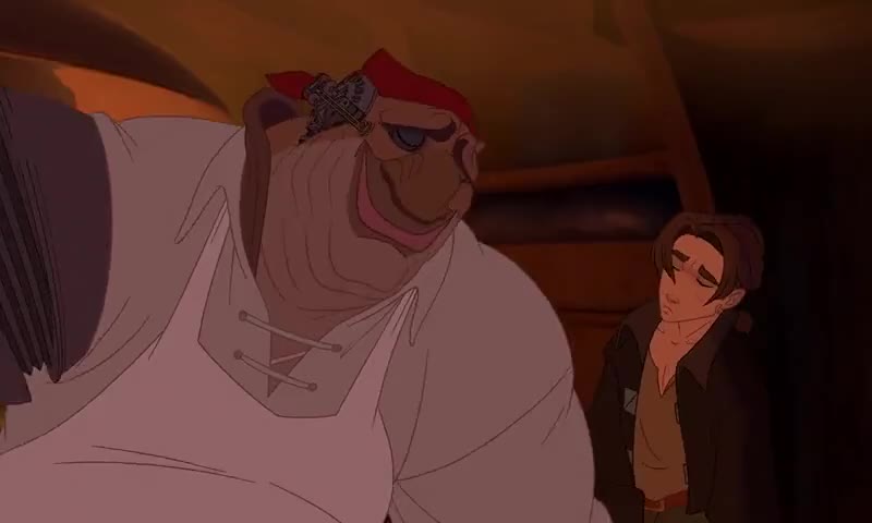 pecsOTD's tweet photo. Man boobs of the day is John Silver from Treasure Planet! https://t.co/9vflbthqmP