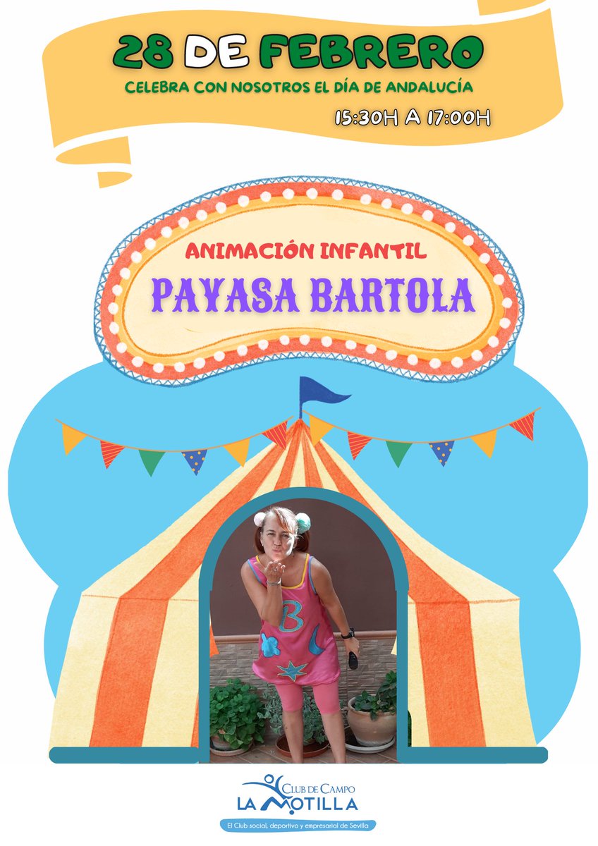 Este puente, reserva mesa ya en CLUB DE CAMPO LA MOTILLA con Medinaceli Catering.
Y trae a tus peques para que disfruten con los planes que tenemos preparados para ellos: Castillo hinchable y la visita de la payasa Bartola
Reserva ya y no te quedes sin sitio: 
652 110 160