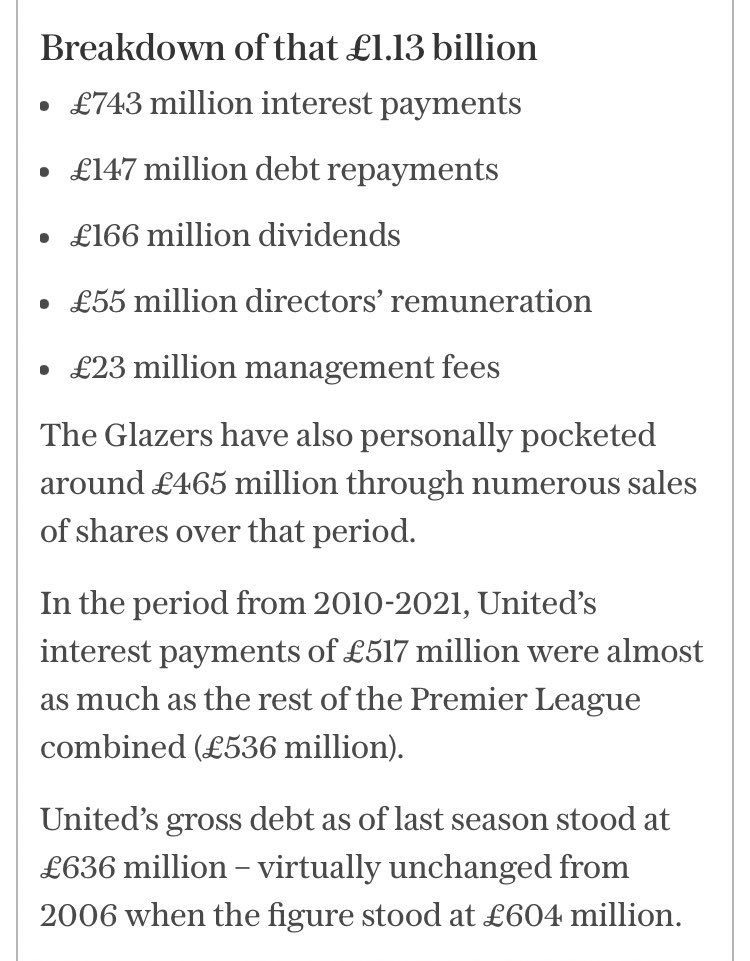 We have not and never will forget! No matter any success ETH will have! The thieving parasites must go! #GlazersOut #GlazerOutNow #GGMU #MUFC_FAMILY #MUFCTakeover