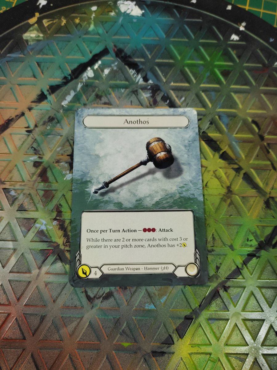 Igninonis's tweet image. Anothos alter happy with the result
#fabtcg #fabalters #mtgalters #mtg