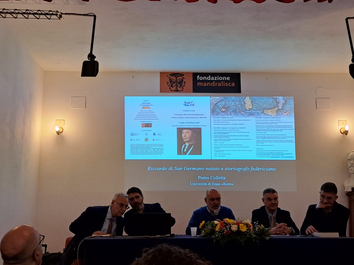 Notariado público en el Mediterráneo Occidental tweet media