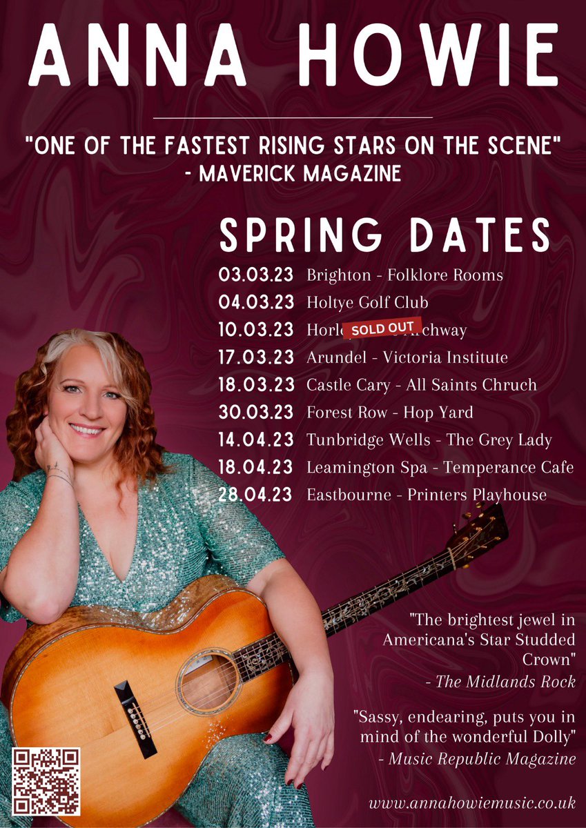 My tour starts next fri in the UK - 😃👊❤️ #americanamusic #storytelling #tour #gigs #folkmusic @folklorerooms @TemperanceCafe @PaulDuntonmusic @ArchwayHorley @holtyegolfclub