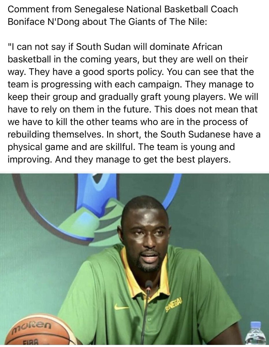 The Spirit of “Ubuntu” displayed by the Senegalese Coach is just Remarkable❤️❤️ #SSOT