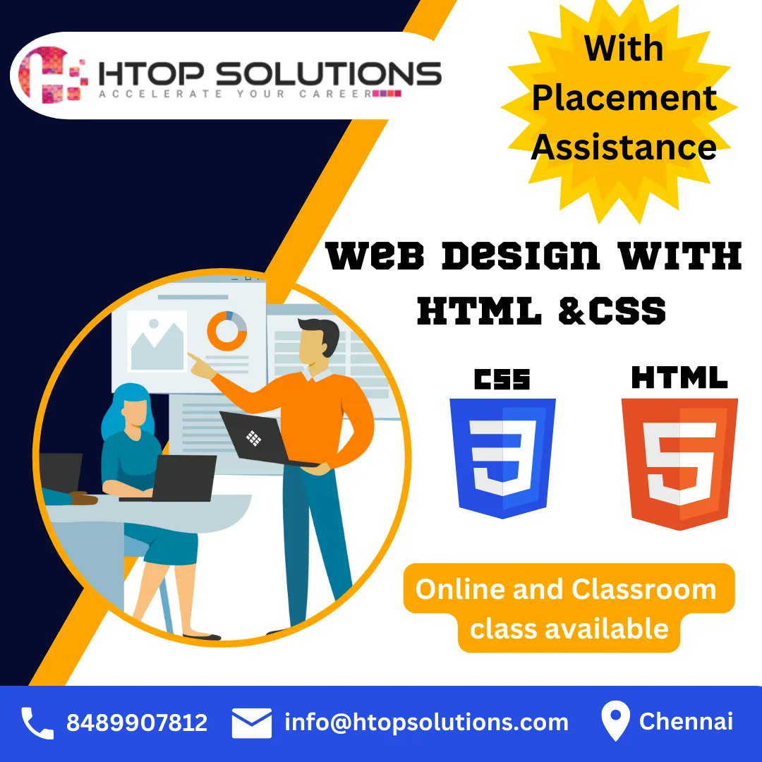 htop_online's tweet image. HTML and CSS are actually not technically programming languages; they&apos;re just page structure and style information Call us at  8489907812 or Mail info@htopsolutions.com 
#FullStackDeveloperTraininginchennai #MeanStackTraininginChennai #webdevelopmenttraininginChennai #phpTraining