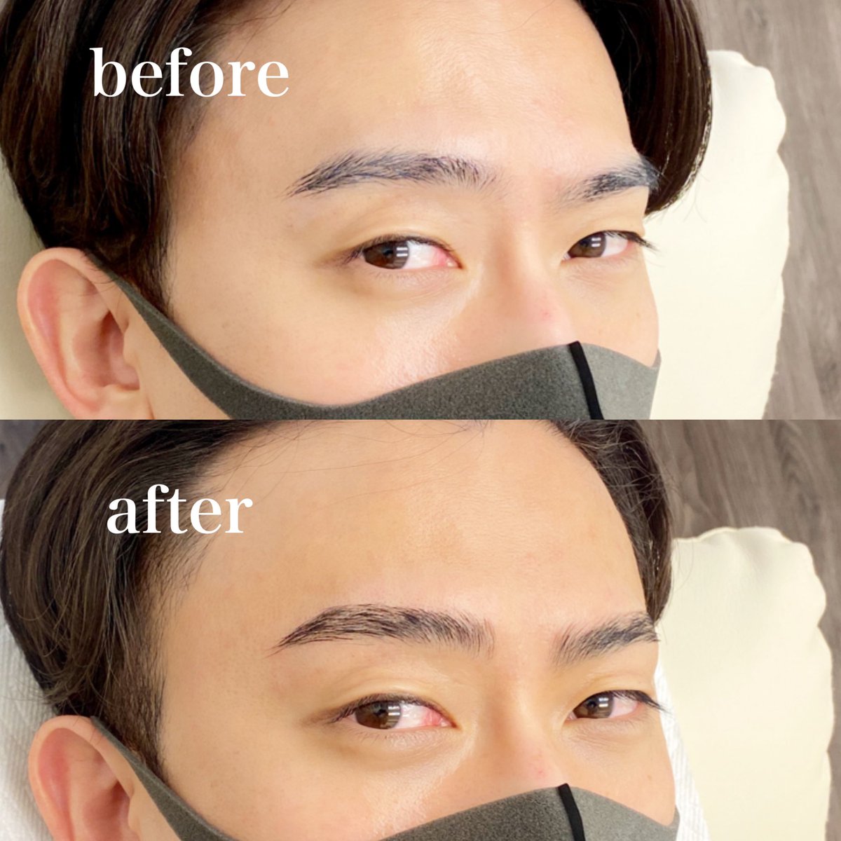 ほんとね…破壊力がすごいのよ
シリーズ化決定しました‼︎
#この流し目でやられちゃってください
#メンズ眉毛
#メンズハリウッドブロウリフト
#この角度と流し目を撮るプロになりたい 
❤︎令和はメンズも磨く時代❤︎