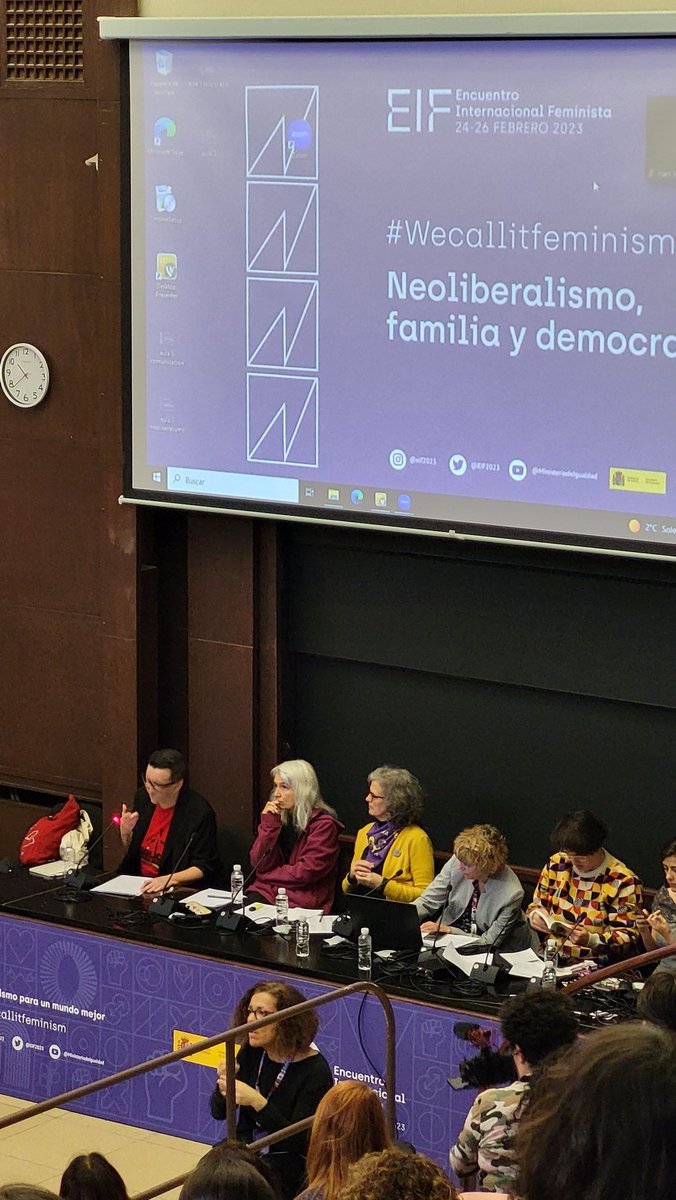 Gustazo de <a href="/EIF2023/">Encuentro Internacional Feminista 2023</a>. Qué falta nos hacía a las feministas juntarnos, hablarnos y seguir aprendiendo unas de otres. Y encima aparece de repente la <a href="/IrantzuVarela/">Irantzu Varela</a> 😍. Qué más se puede pedir? 
#FeminismoNonStop #FeminismoParaTodas