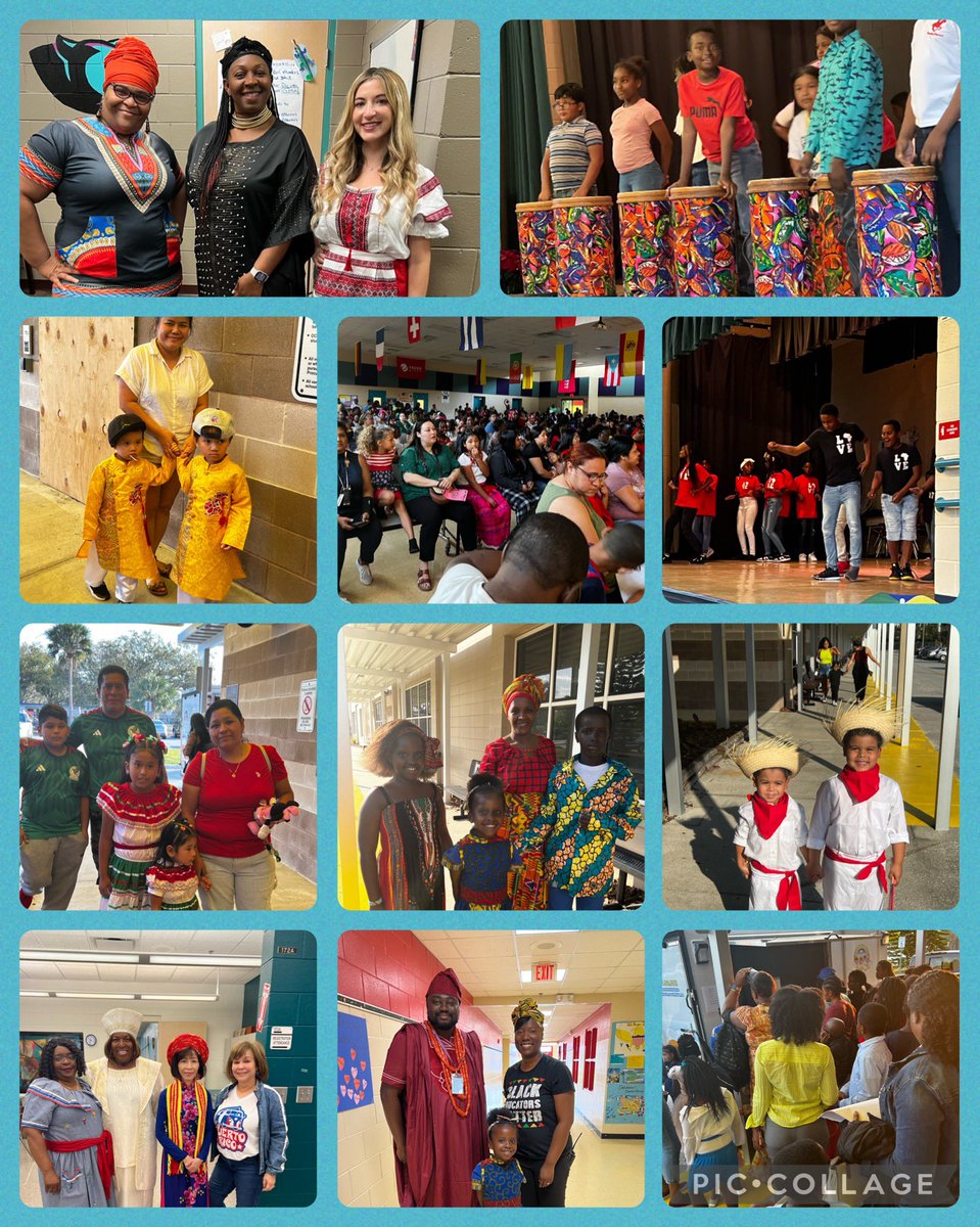 Palmetto Elementary hosted our Annual Black History Cultural Explosion. We honored the achievements of African Americans and toured the world to recognize cultures from all around the globe. #standingroomonly. 🐾<a href="/SWLC_OCPS/">Southwest_OCPS</a> <a href="/OCPSnews/">ocpsnews</a>