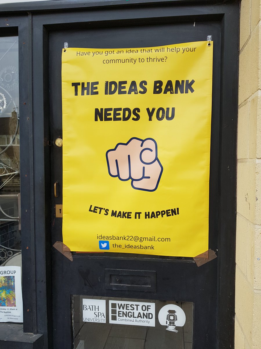 The_IdeasBank's tweet photo. We're up and running! Great to hear ideas about connecting students with local residents #IdeasBank https://t.co/2OhFu2eQ7r