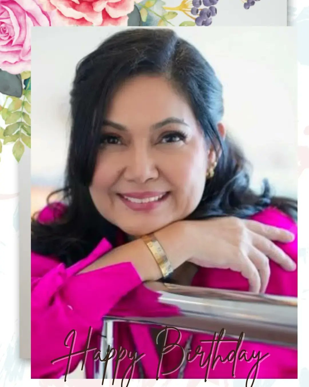 You are beautiful inside and out
We love you Inay Marya!
Happy birthday   MARICEL SORIANO DAY 