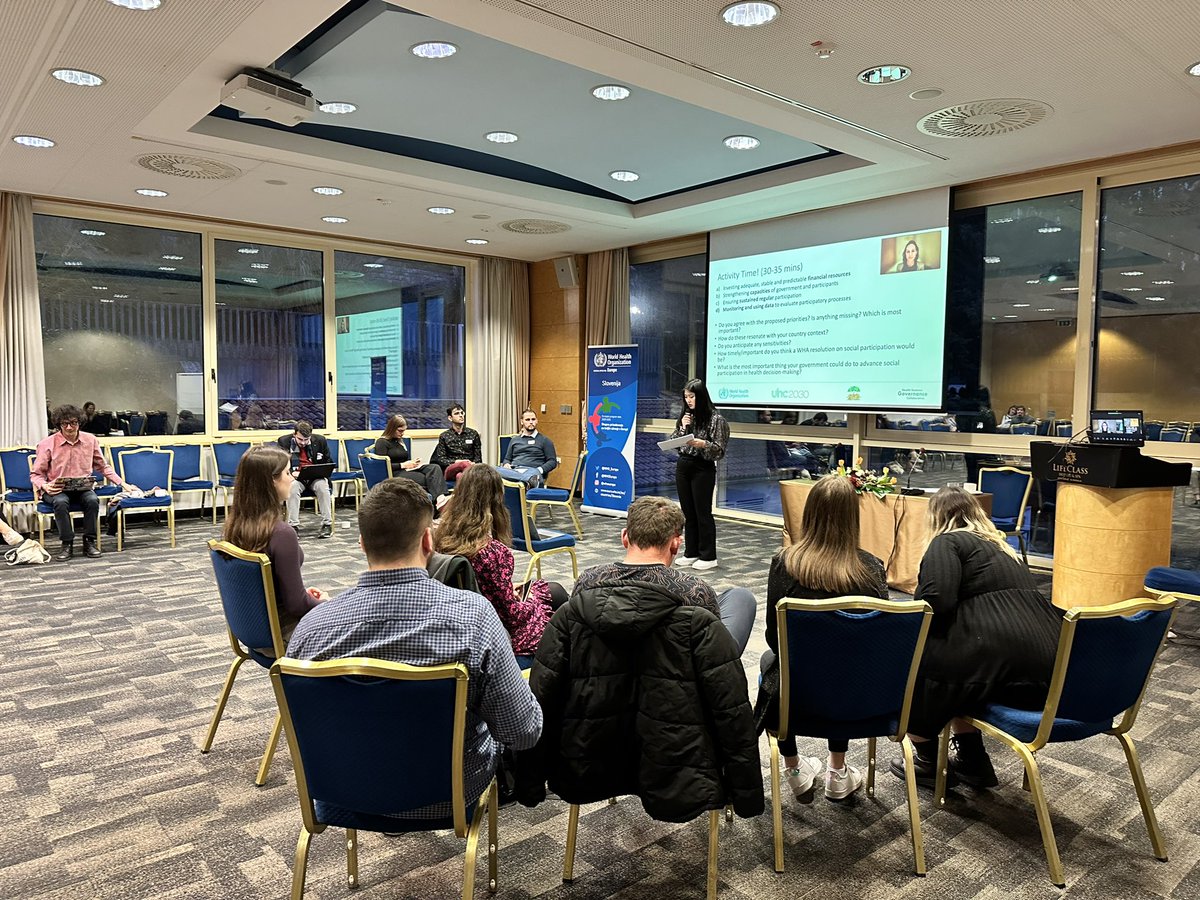 brianwong_'s tweet photo. Wonderful to hear from #youth @ the Portorož #YouthHealth Forum yesterday on how #socialparticipation can contribute to better health &amp; well-being as well as how youth/youth organisations can be intentionally &amp; strategically involved in #healthgovernance processes! #PYHF #1point8 https://t.co/fJa8zJurur