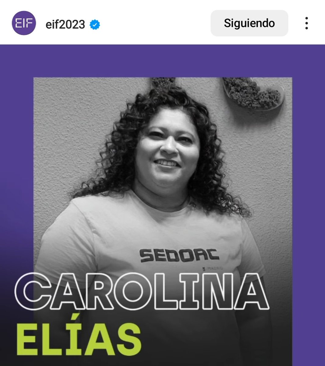 Carolina Elías tweet media