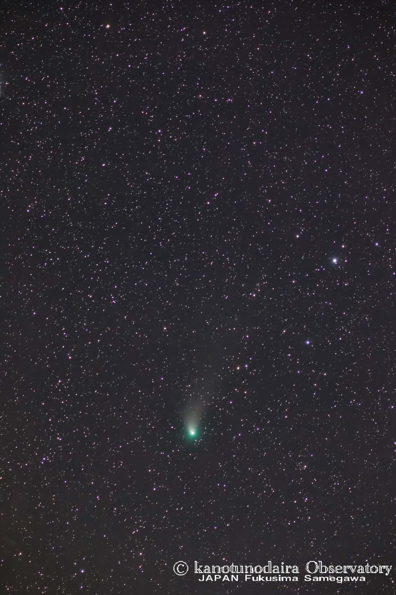 さよならZTF彗星（C/2022 E3）: 鹿角平天文台通信