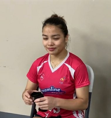 FansAccountOnly's tweet photo. STATS: Jema Galanza with triple double performance - 25 points, 13 digs and 12 receptions. 

(CREAMLINE PLAYERS &amp; FANS RIGHT NOW TUTULOG NG MASAYA🤩) https://t.co/j2biObdKRA