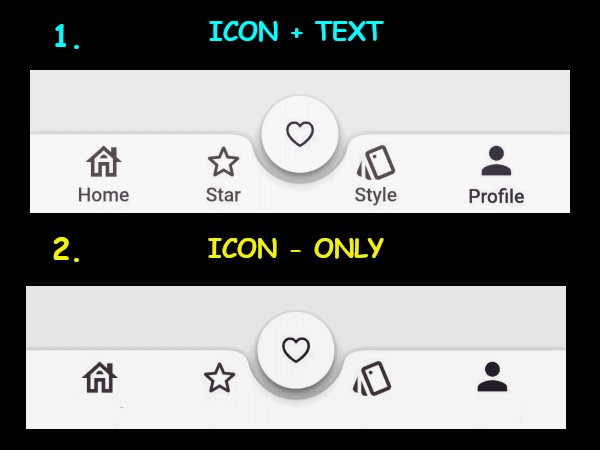 BorahaeEnt7's tweet photo. ARMY, we're almost there.
CREATE THE DASHBOARD: PART 3.
Do you want ICONS or ICONS + TEXT on the tabs? 

POLL BELOW ⬇️ https://t.co/Y5kMCNh0l6