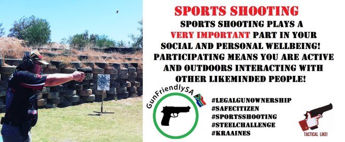 GUNFRIENDLY_SA's tweet image. Range day #sportsshooting