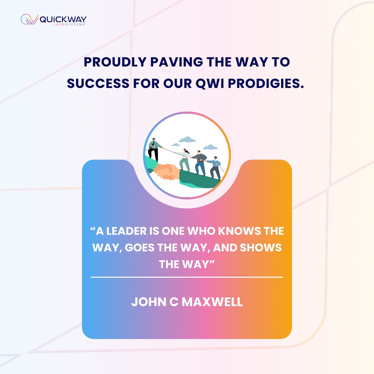 qwi_officials's tweet photo. Proudly paving the way to success for our QWI prodigies.
#Quickway #sucess #leader #wizard #curiosity https://t.co/Ojeo20dwft